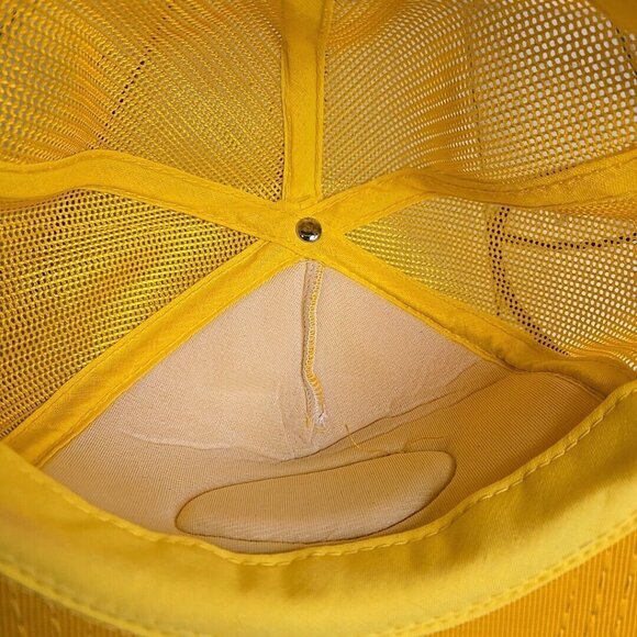 Pennzoil Hat Vintage Yellow Mesh Snapback Patch  Hat Cap - Picture 8 of 10